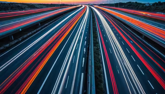 Highway at Dusk Highway at Dusk