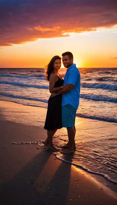 Sunset Embrace Sunset Embrace