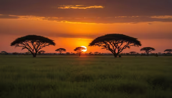 African Sunset African Sunset