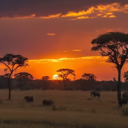 African Sunset