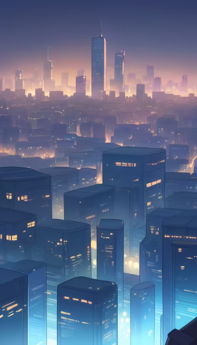 Cityscape at Dusk