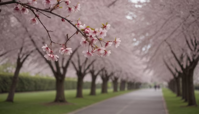 Cherry Blossom Path