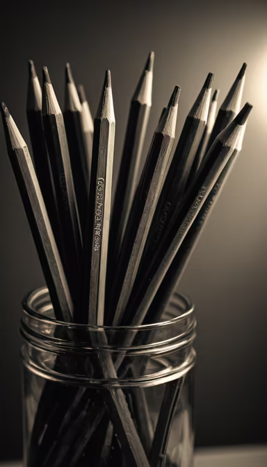 Pencils in a Jar Pencils in a Jar