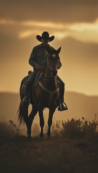 Riding into the Sunset Riding into the Sunset