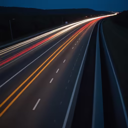 Highway at Night Highway at Night