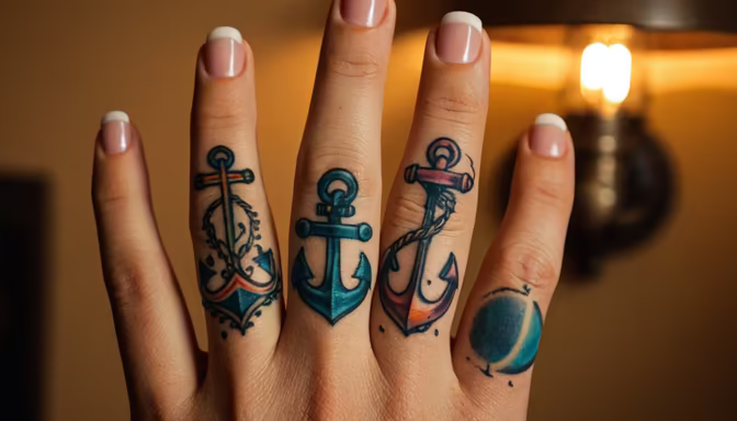 Anchored
