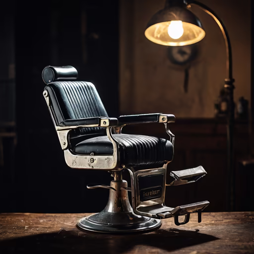 Vintage Barber's Chair