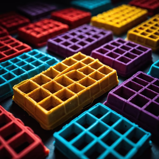 Waffle Rainbow