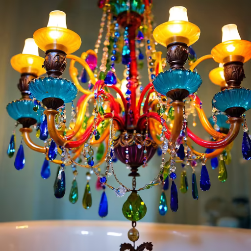 Colorful Chandelier