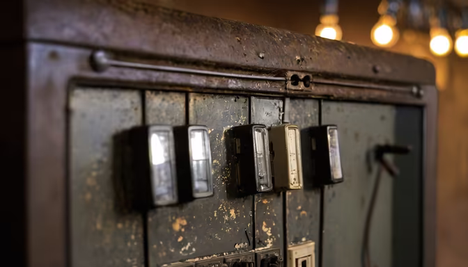 Vintage Control Panel