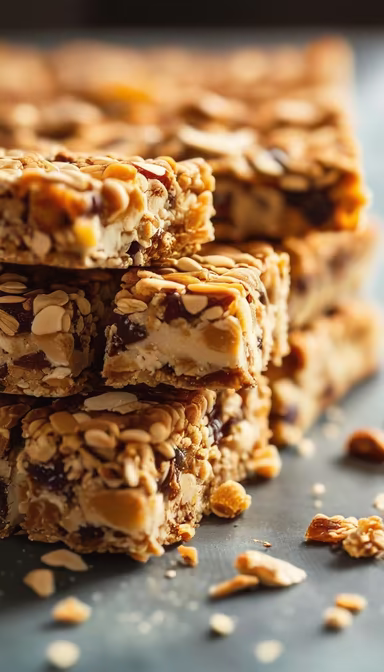 Stacked Granola Bars Stacked Granola Bars