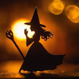 Witchcraft Silhouette