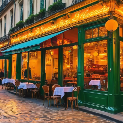 Parisian Bistro Charm
