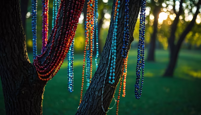 Beaded Tree