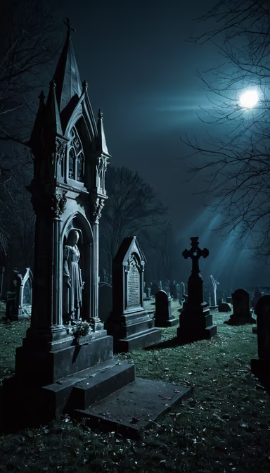 Silent Night in the Cemetery Silent Night in the Cemetery