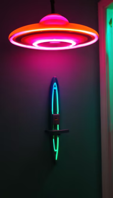 Retro Sci-Fi Lighting