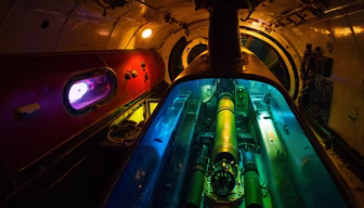 Inside a Submarine