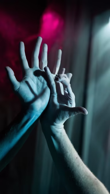 Hands in the Light Hands in the Light
