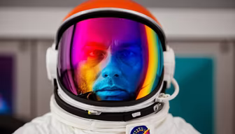 Astronaut's Reflection Astronaut's Reflection