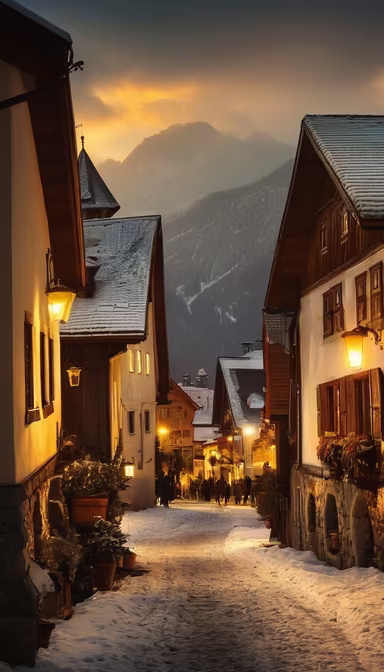 Winter Village Charm