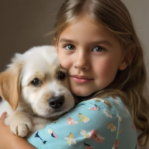 A Girl and Her Dog