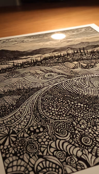 Dreamscape Drawing Dreamscape Drawing