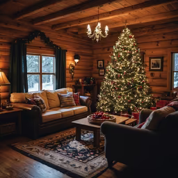 Cabin Christmas Cabin Christmas