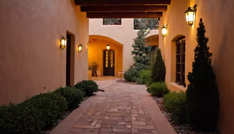 Courtyard Serenity Courtyard Serenity