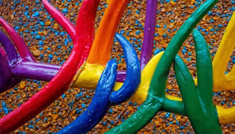 Colorful Antlers