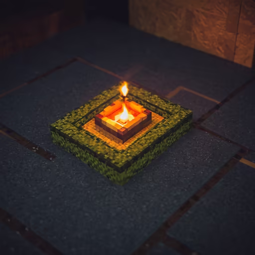 Pixelated Flame
