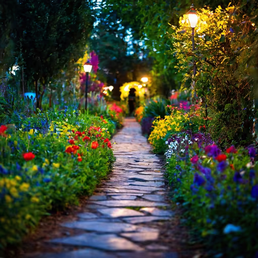 Enchanted Garden Path