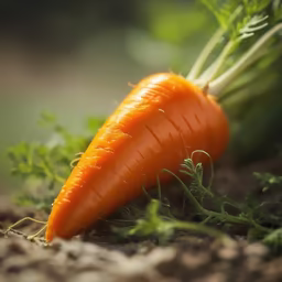 Freshly Harvested Carrot Freshly Harvested Carrot