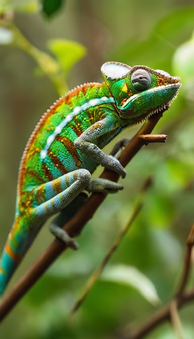 Chameleon in the wild