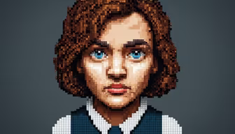 Pixelated Portrait Pixelated Portrait
