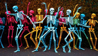 Dancing Skeletons