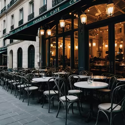 Parisian Cafe Charm
