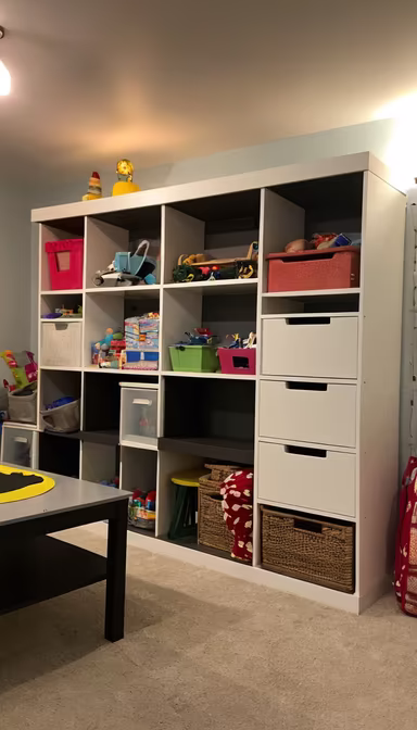Organized Playroom Organized Playroom
