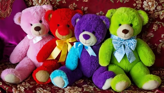 Colorful Teddy Bears Colorful Teddy Bears