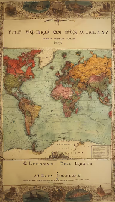 Vintage World Map Vintage World Map