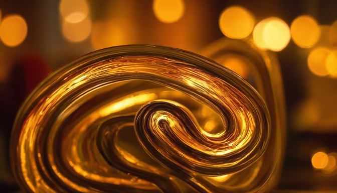 Golden Swirls