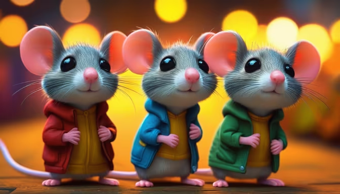 Three Little Mice