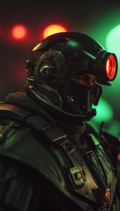 Cyberpunk Soldier Cyberpunk Soldier