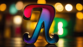 A Colorful Letter A Colorful Letter