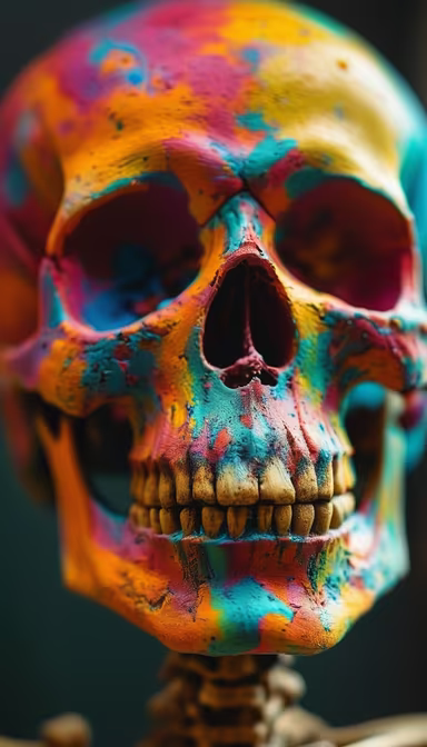 Colorful Skull Colorful Skull