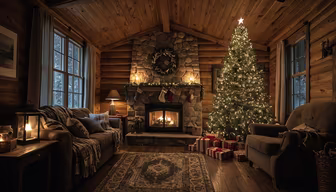 Cozy Christmas Cabin Cozy Christmas Cabin