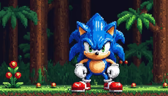 Sonic Pixel Art Sonic Pixel Art