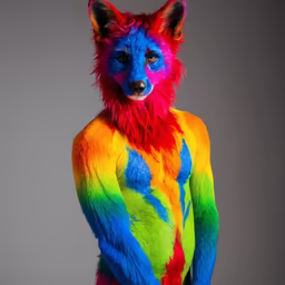 Rainbow Fursuit