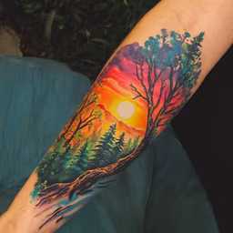 Sunset Forest