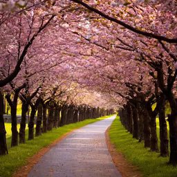 Cherry Blossom Path Cherry Blossom Path