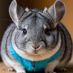 Chinchilla in Blue Chinchilla in Blue